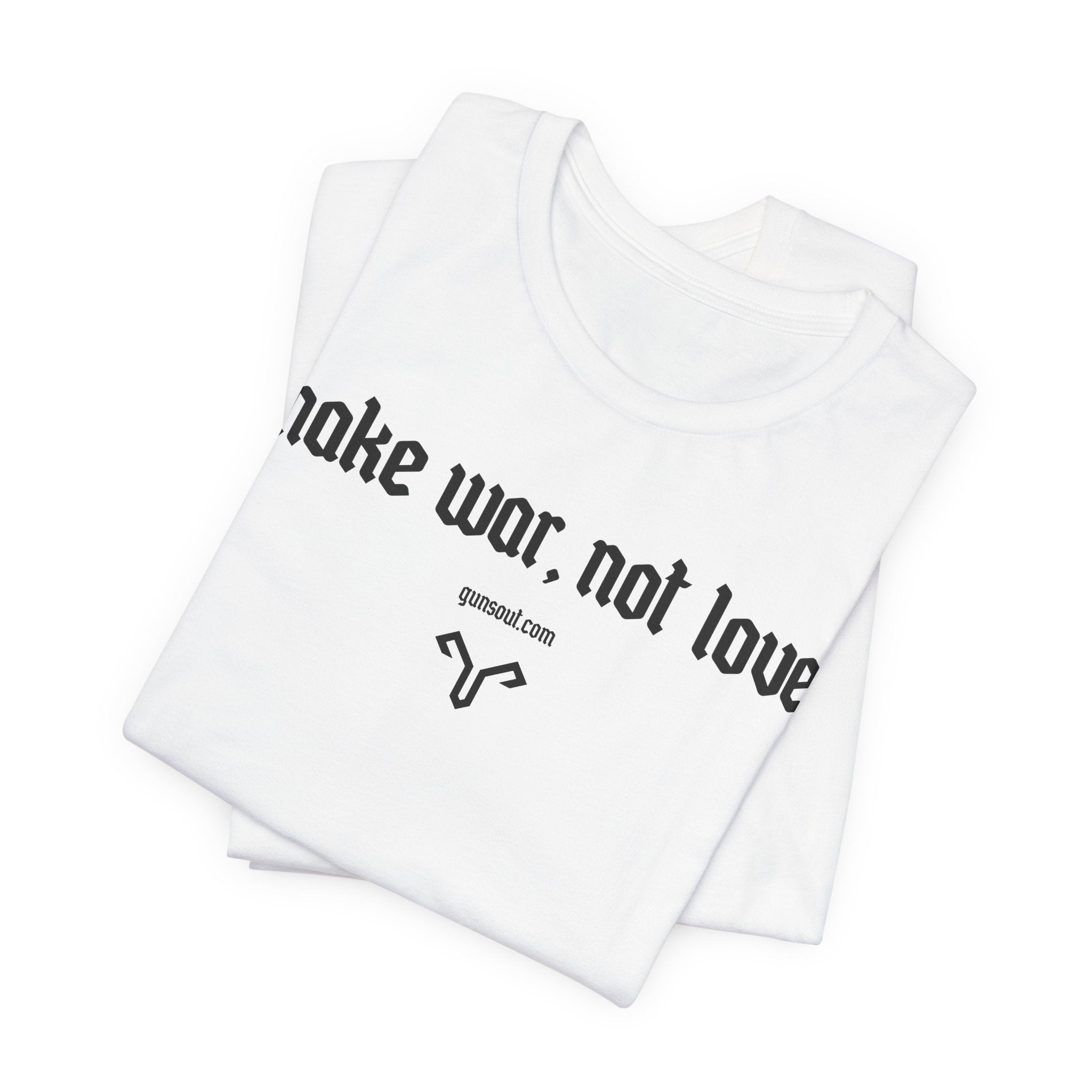 GOAT Make War, Not Love Tee