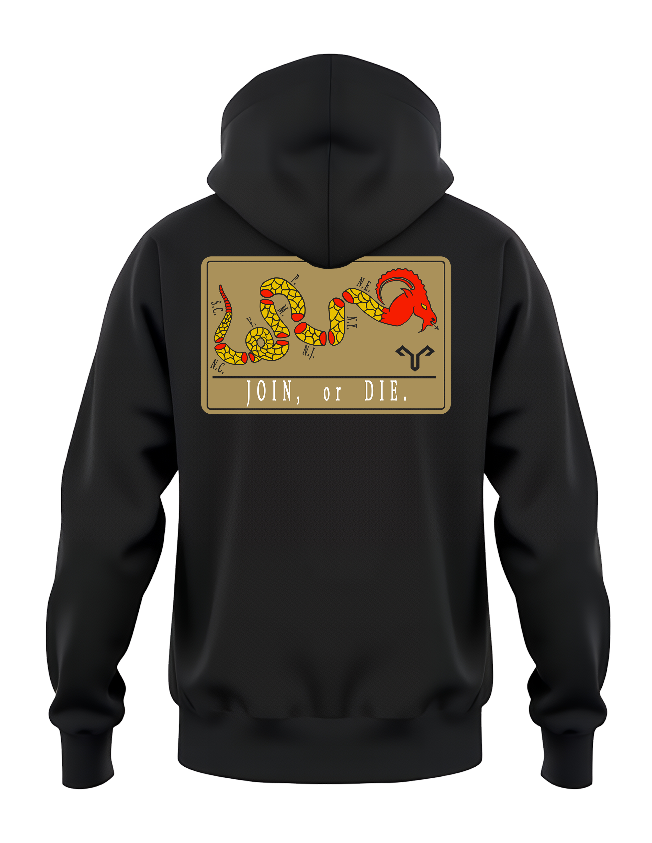 JOIN, OR DIE - FRANKLIN HOODIE